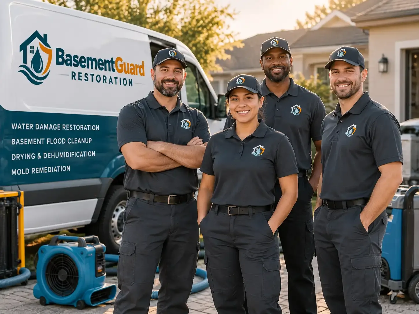 Basement Water Damage Restoration company in Guys, TN